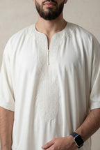 Ivory White Premium Gandoura