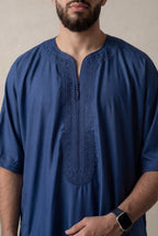 Midnight Blue Premium Gandoura